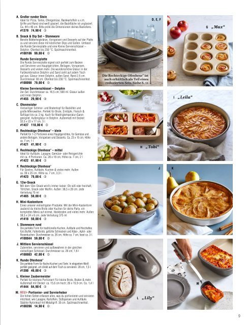 pampered chef Katalog 