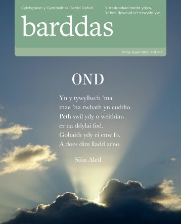 Barddas Gaeaf 2021 PRINT