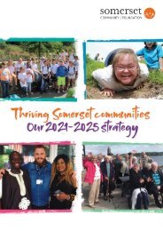 Thriving Somerset Communities - SCF 2021-2025 Strategy