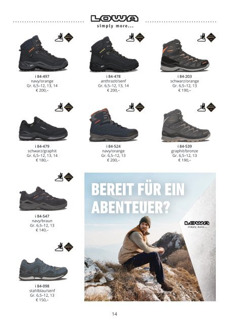 Katalog: Herrenschuhe Frühling/Sommer 2021