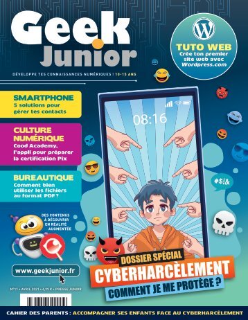 Geek Junior N°11 - avril 2021 - extrait