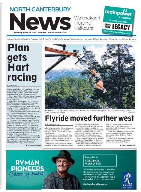 North Canterbury News: March 25, 2021