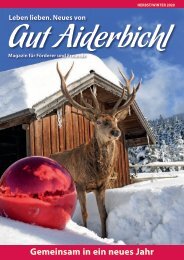 Gut Aiderbichl Magazin: Herbst/Winter 2020