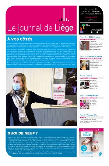 Votre Journal de Liège du mois d'avril 2021