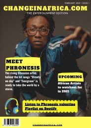 ChangeinAfrica Entertainment Issue 1