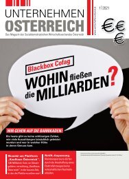 Unternehmen Österreich 01/2021