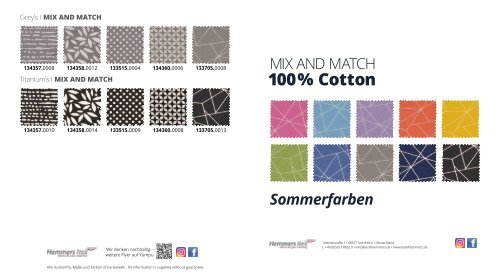 Hemmers Itex_Mix and Match_Sommer