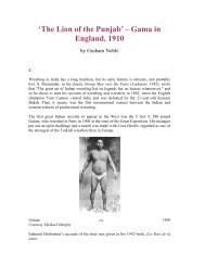 'The Lion of the Punjab' – Gama in England, 1910 - APNA, Academy ...