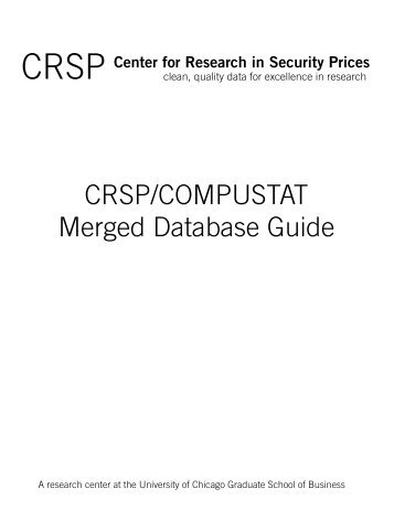 CRSP/COMPUSTAT Merged Database Guide - BATD