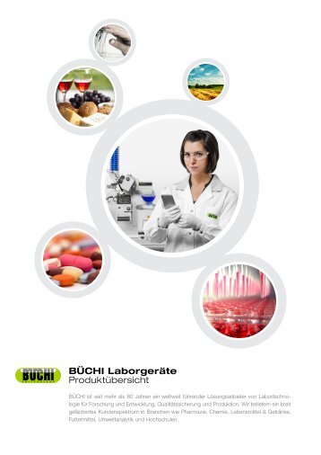 BÜCHI Laborgeräte Produktübersicht
