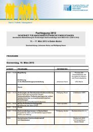 Fachtagung 2012 - Europäische Medien- und Event-Akademie