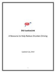 AAA DUI Justice Link