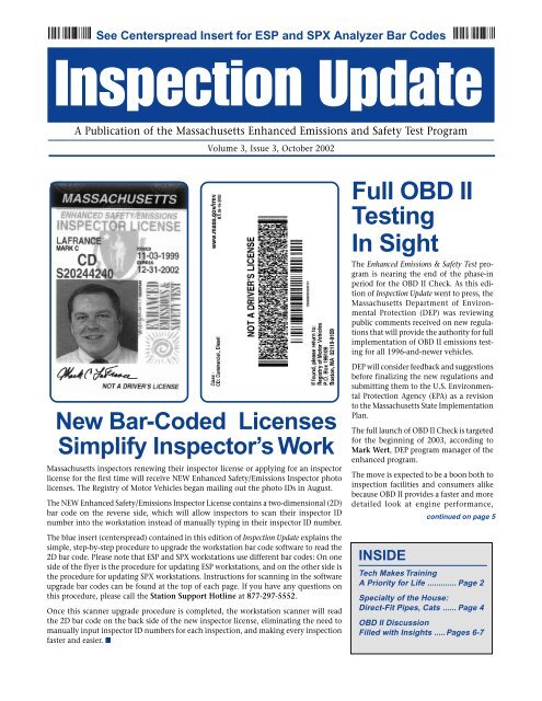 Massachusetts Car Inspection Requirements
