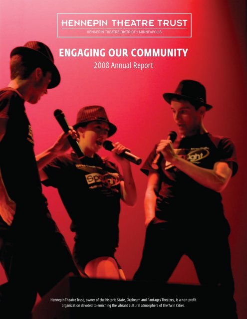 Engaging Our COmmunity - Hennepin Theatre District