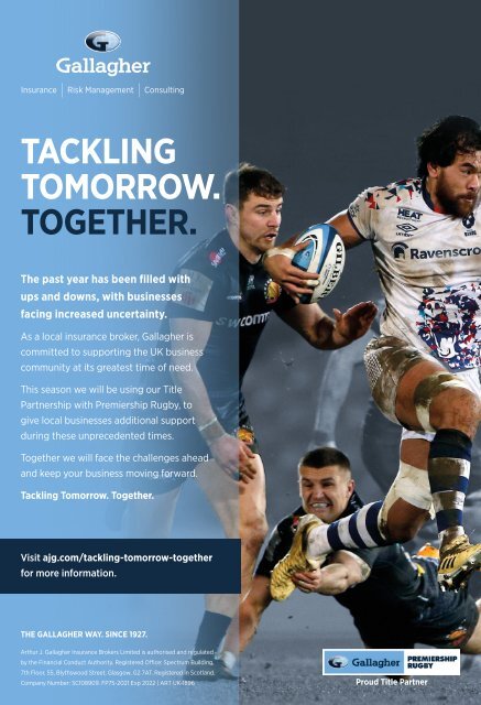 Matchday programme: Bristol Bears vs Harlequins