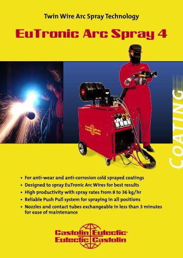 EuTronic Arc Spray 4 system - Eutectic