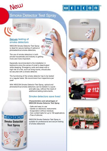 Smoke Detector Test Spray - Weicon