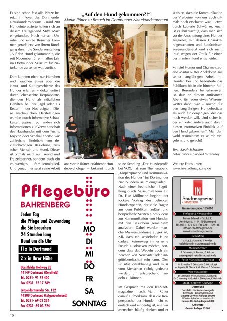 Dolce Vita in Huckarde - Dortmunder & Schwerter Stadtmagazine