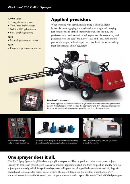 Toro Spray Nozzle Chart