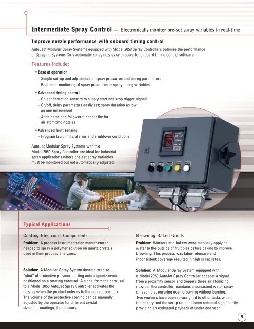 Advanced Spray Control - Spraying Systems Deutschland GmbH ...