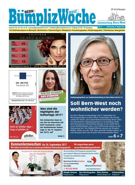 Ausgabe vom 31.08.2017