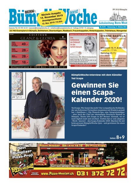 Ausgabe vom 31.10.2019