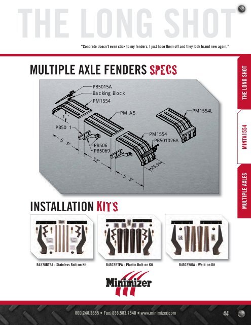 installation - Minimizer