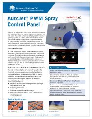 AutoJet® PWM Spray Control Panel - Spraying Systems ...