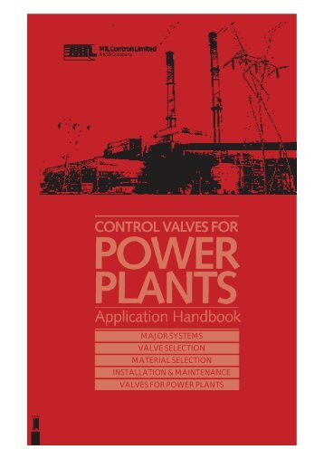 Power Plant Hand Book - MIL Controls Limited