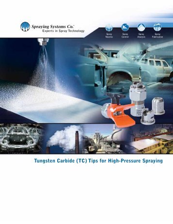 Tungsten Carbide (TC) Tips for High-Pressure Spraying