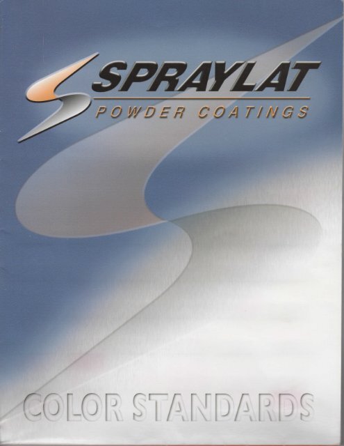 Spraylat Powder Coating Color Chart