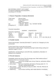 Page 1 of 6 EEC MATERIAL SAFETY DATA SHEET for ... - Molotow