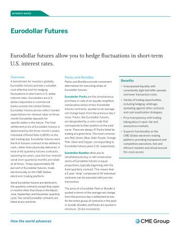Eurodollar futures - CME Group