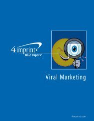 Blue Papers - 4imprint Promotional Products Blog