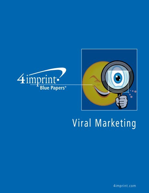 Blue Papers - 4imprint Promotional Products Blog