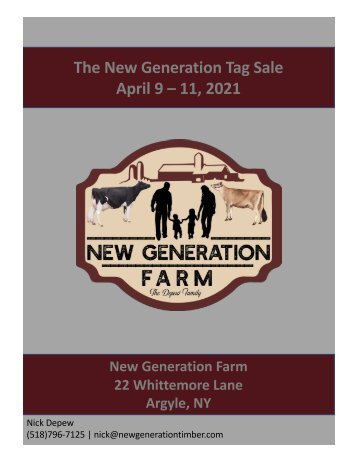 The New Generation Tag Sale