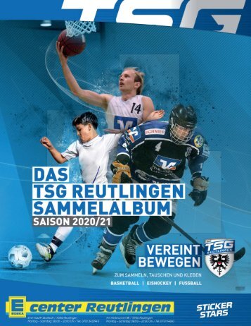 Stickerstars Album TSG 2020 Basketball Eishockey Fussball  