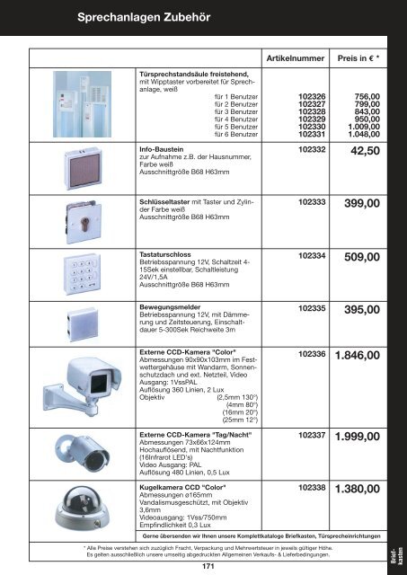 Briefkastenanlagen - Bauer Systemtechnik GmbH, Au in der Hallertau