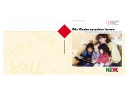 Wie Kinder sprechen lernen - SPI - Landesregierung Nordrhein ...