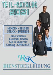 2021 Teilkatalog Hemden + Blusen + Strickwaren + Business