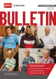 MSWA Bulletin Magazine Summer 2021