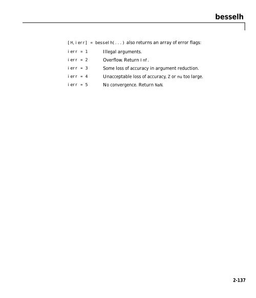 MATLAB Function Reference Volume 1: A - E - Bad Request