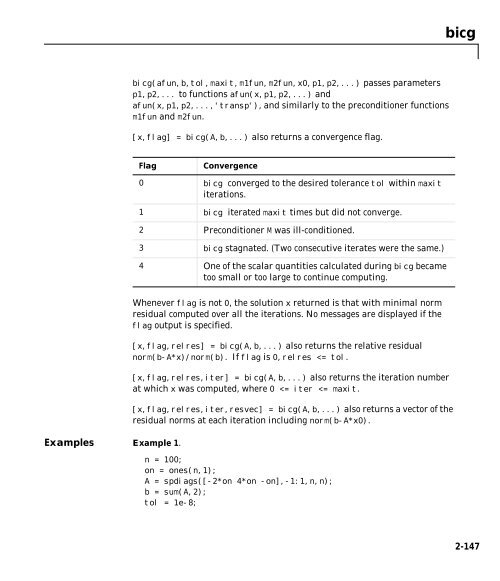 MATLAB Function Reference Volume 1: A - E - Bad Request