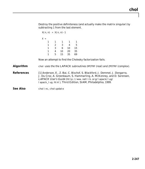 MATLAB Function Reference Volume 1: A - E - Bad Request