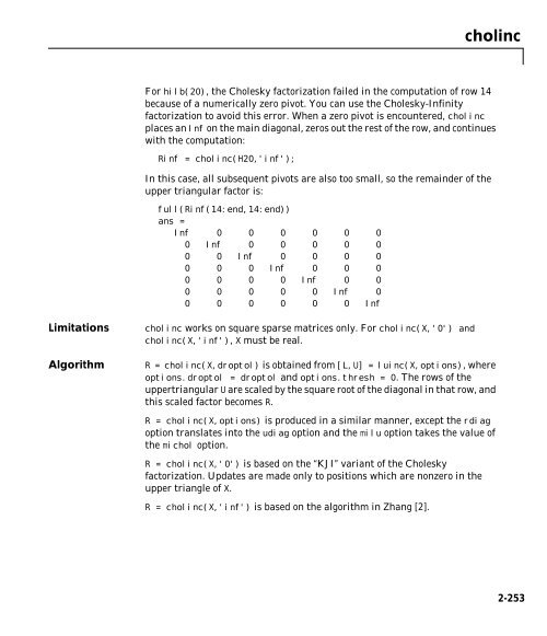 MATLAB Function Reference Volume 1: A - E - Bad Request