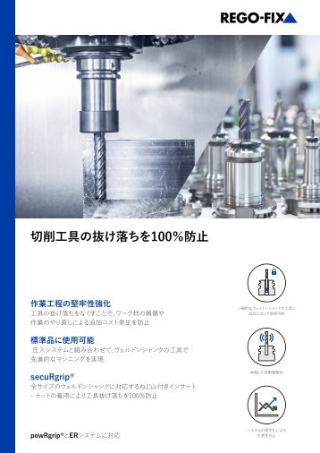 secuRgrip® Flyer JAPANESE