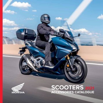 Scooters Tillbehörs katalog UK 2021