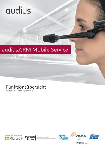 Funktionsübersicht CRM Mobile Service 