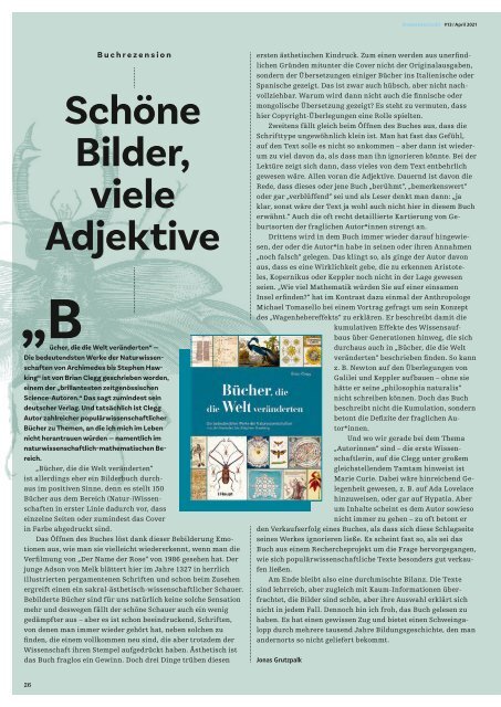 humanistisch! Das Magazin #13 - 2/2021