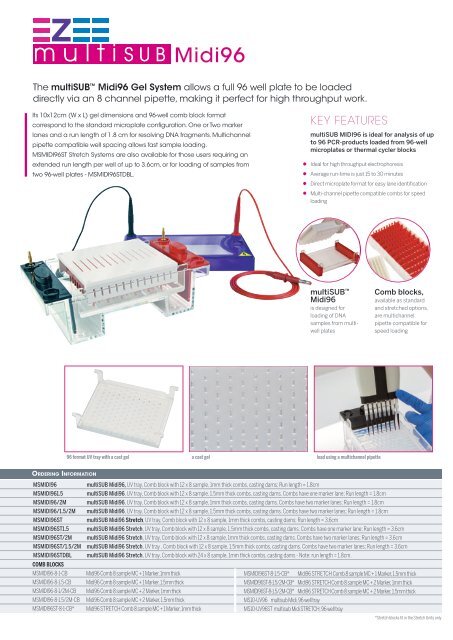 Cleaver Scientific Produktkatalog